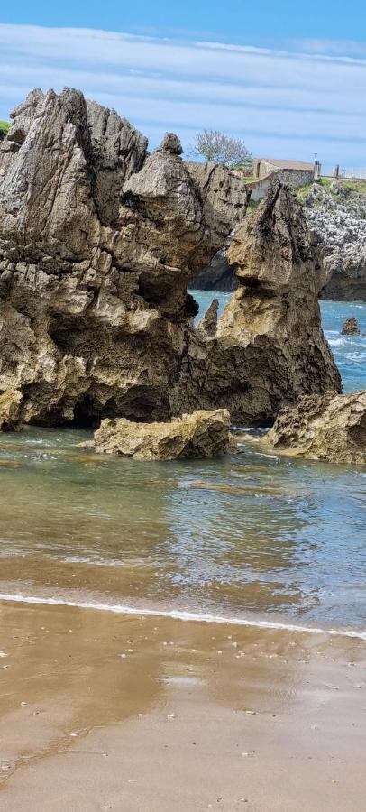 Apartamentos Les Texuques II Nueva De Llanes Εξωτερικό φωτογραφία